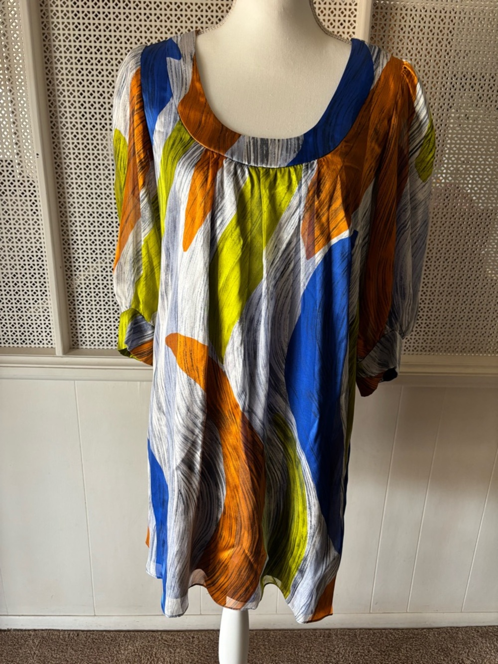 New Women’s Casual Spring Silk Dress by ALI RO